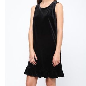 Mo Vint New York Velvet Black Dress.